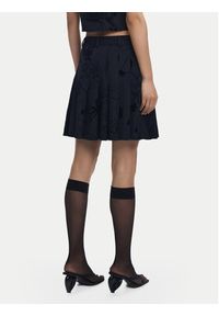 Desigual Spódnica mini Flock 25WWFW10 Czarny Regular Fit. Kolor: czarny. Materiał: syntetyk #5