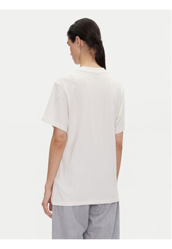 Hugo - HUGO T-Shirt Vintage Tee_15 50539107 Écru Regular Fit. Materiał: bawełna. Styl: vintage