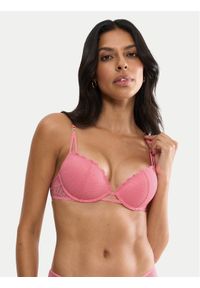 Triumph Biustonosz z fiszbiną That Night In Vegas 10224875 Różowy. Kolor: różowy. Materiał: syntetyk #1