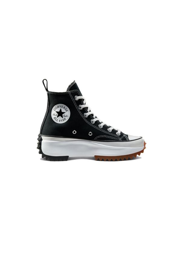 Buty Converse Run Star Hike High czarne. Okazja: na co dzień. Kolor: czarny. Szerokość cholewki: normalna. Styl: casual, sportowy
