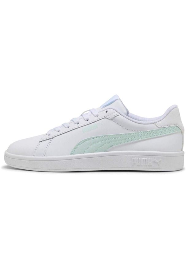 Adidasy Puma Smash 3.0 L, Dla obu płci. Kolor: biały. Materiał: skóra, materiał. Sport: fitness