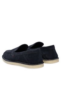 TOMMY HILFIGER - Tommy Hilfiger Mokasyny FM0FM05782 Niebieski. Kolor: niebieski. Materiał: skóra, zamsz #2