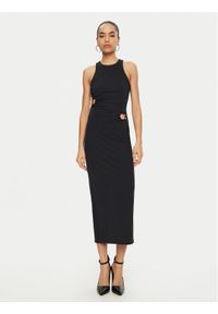 Patrizia Pepe Sukienka koktajlowa 8A1427/JZ26-K103 Czarny Regular Fit. Kolor: czarny. Materiał: syntetyk. Styl: wizytowy #1