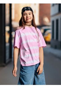 Sinsay - Koszulka tie-dye - wielobarwny