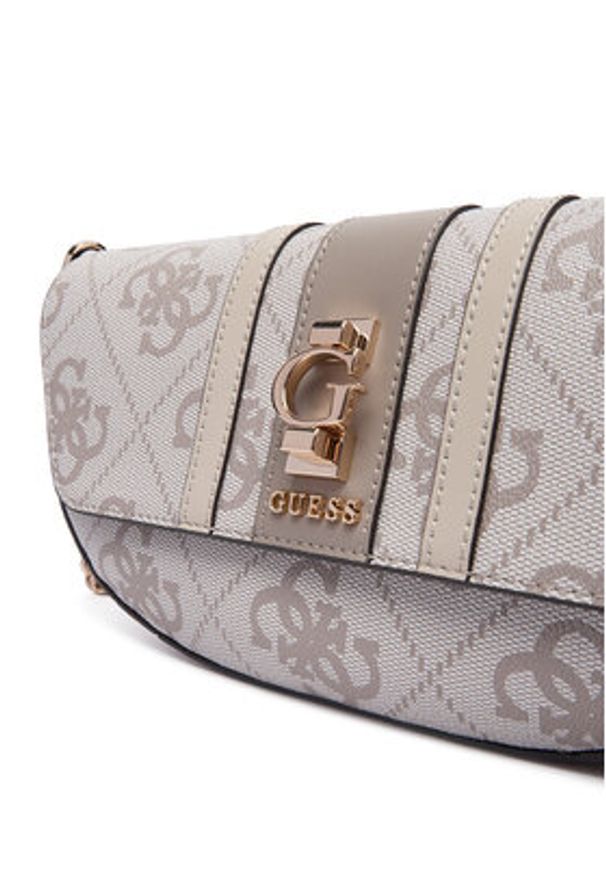 Guess Torebka Erenia HWSO78 38210 Beżowy. Kolor: beżowy. Materiał: skórzane