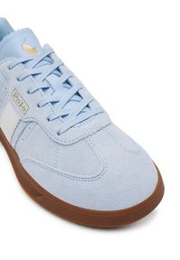 Polo Ralph Lauren Sneakersy Heritage Aera 804956688001 Błękitny. Kolor: niebieski. Materiał: skóra, zamsz