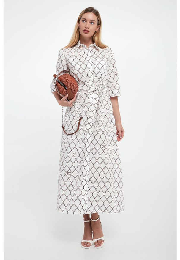 Max Mara Beachwear - Sukienka midi Daniel MAX MARA BEACHWEAR. Długość: midi