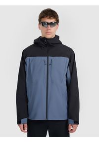 4f - 4F Kurtka trekkingowa membrana 10000 męska - granatowa XXL. Kolor: niebieski. Technologia: Primaloft. Sport: turystyka piesza, wspinaczka
