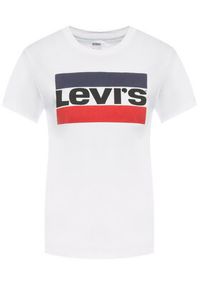 Levi's® T-Shirt The Perfect Graphic Tee 17369-0297 Biały Regular Fit. Kolor: biały. Materiał: bawełna #2
