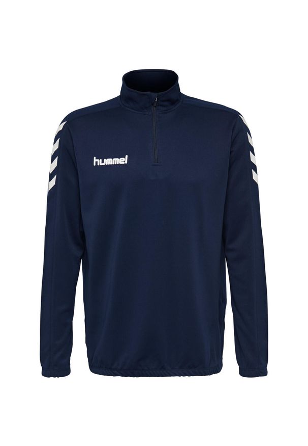 Bluza piłkarska dla dzieci Hummel Core Kids 1/2 Zip Sweat. Kolor: niebieski. Sport: piłka nożna