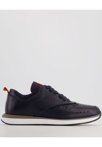 Venezia - SNEAKERSY MĘSKIE 137 1005 NAVY. Materiał: syntetyk, skóra #1