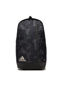 Adidas - adidas Plecak Linear Graphic Backpack IS3783 Czarny. Kolor: czarny. Materiał: materiał