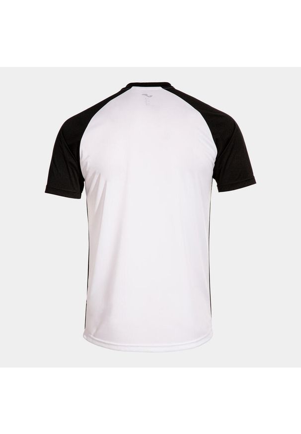 Koszulka męska Joma Tiger VI biało-czarna 3XL. Kolor: czarny, biały, wielokolorowy. Materiał: materiał. Sport: piłka nożna