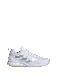 Adidas - Buty Avaflash Clay Tennis. Kolor: biały, szary, wielokolorowy. Materiał: materiał. Sport: tenis