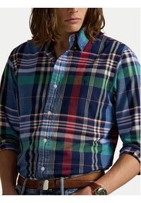 Polo Ralph Lauren Koszula 710968962006 Kolorowy Custom Fit. Typ kołnierza: polo. Materiał: bawełna. Wzór: kolorowy #4