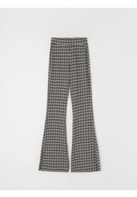 Sinsay - Wzorzyste spodnie flare - wielobarwny #1