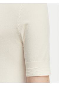 TOMMY HILFIGER - Tommy Hilfiger Sweter WW0WW49705 Żółty Slim Fit. Kolor: żółty. Materiał: syntetyk #5