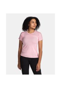 Ultralekka koszulka damska Kilpi AMELI-W. Kolor: różowy