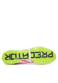 Adidas - adidas Buty do piłki nożnej Predator Pro Fold-Over Tongue Firm Ground JR0440 Biały. Kolor: biały. Materiał: skóra #4