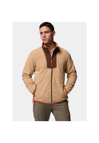 columbia - Sweter Męski Columbia Sequoia Grove. Kolor: brązowy, wielokolorowy, beżowy. Materiał: materiał, polar. Sport: turystyka piesza