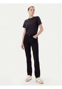 Wrangler T-Shirt Sign Off 112373023 Czarny Slim Fit. Kolor: czarny. Materiał: bawełna #3