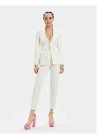 Marciano Guess Spodnie materiałowe Giselle 4GGB05 7158A Écru Regular Fit. Materiał: lyocell #5