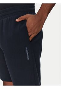 Emporio Armani Underwear Szorty sportowe EM000495 AF10790 UB102 Granatowy Regular Fit. Kolor: niebieski. Materiał: bawełna. Styl: sportowy #4