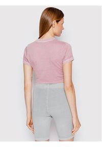 Reebok T-Shirt Classics Natural Dye HK4967 Różowy Slim Fit. Kolor: różowy. Materiał: bawełna #4