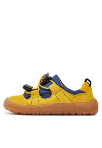 Froddo Sneakersy Barefoot Track G3130243-3 M Żółty. Kolor: żółty