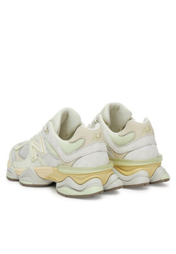 New Balance Sneakersy U9060EEP Beżowy. Kolor: beżowy. Materiał: skóra, zamsz