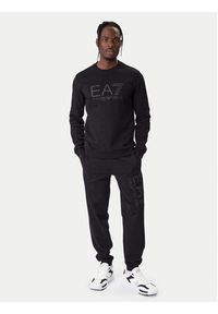 EA7 Emporio Armani Bluza 7M002278 AF22266 MC005 Czarny Regular Fit. Kolor: czarny. Materiał: bawełna #4