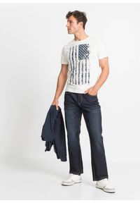 bonprix - Dżinsy regular fit, o kroju bootcut. Kolor: niebieski #2
