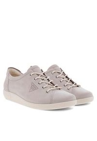 ecco - ECCO Sneakersy SOFT 2.0 20650302386 Szary. Kolor: szary. Materiał: skóra #3