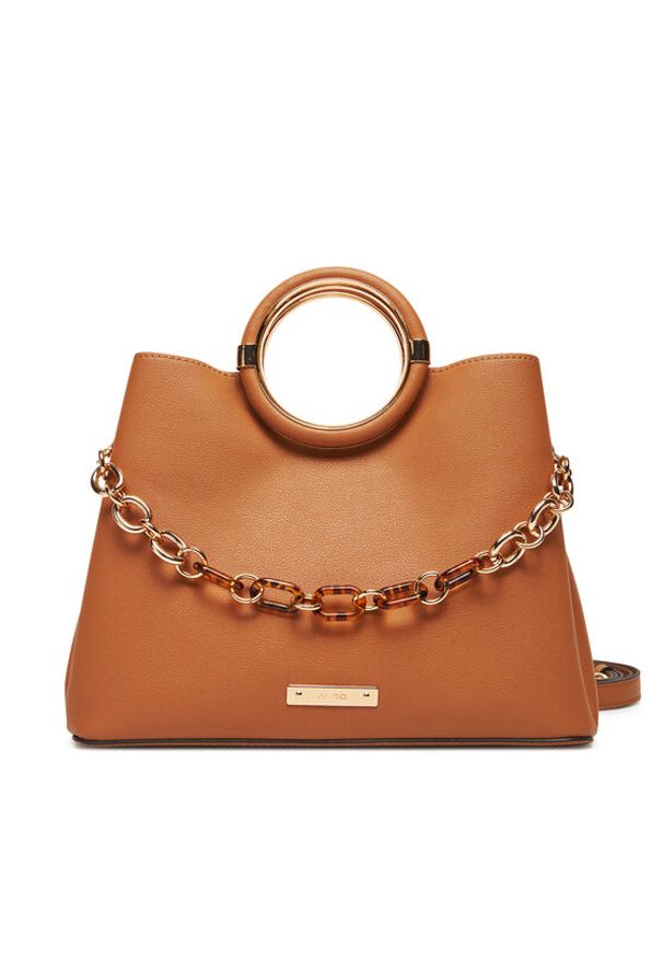 Aldo Torebka Dovie 13989655 Brązowy. Kolor: brązowy. Materiał: skórzane