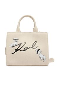 Karl Lagerfeld - KARL LAGERFELD Torebka B1W50094 Beżowy. Kolor: beżowy #6