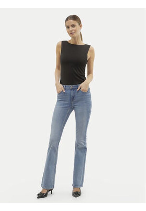 Vero Moda Jeansy Flash 10302479 Niebieski Flared Fit. Kolor: niebieski