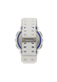 G-Shock Zegarek GA-100B-7AER Biały. Kolor: biały