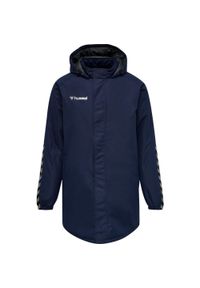 Kurtka wodoodporna Hummel Authentic Bench. Kolor: niebieski. Sport: piłka nożna #1