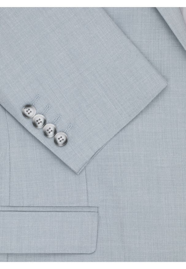 Pako Lorente - PAKO LORENTE – Błękitna marynarka garniturowa. Kolor: niebieski. Materiał: poliester, wiskoza. Wzór: gładki. Styl: młodzieżowy