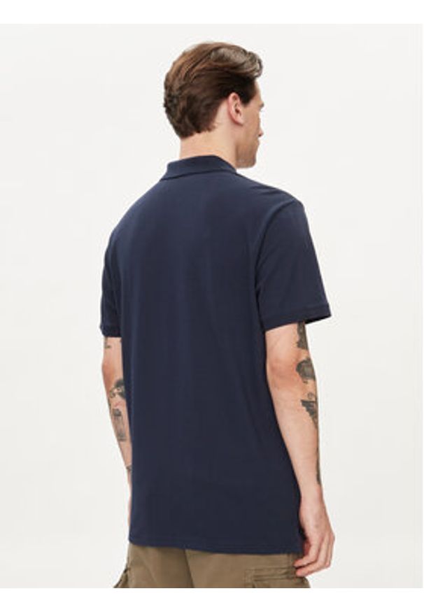 GAP - Gap Polo 586306-06 Granatowy Regular Fit. Typ kołnierza: polo. Kolor: niebieski. Materiał: bawełna