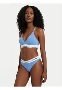 Calvin Klein Underwear Figi brazylijskie LV00QF8522 Błękitny. Kolor: niebieski. Materiał: bawełna #2