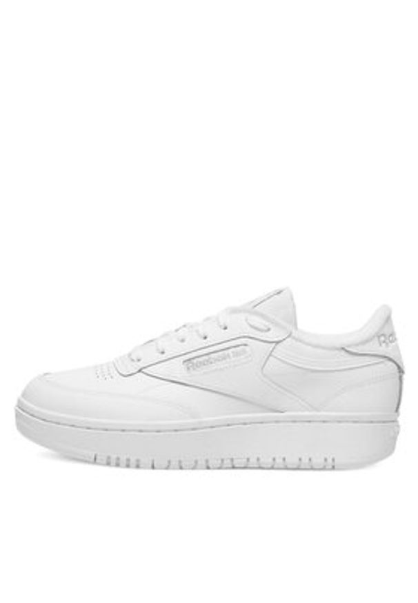 Reebok Sneakersy Club C Double 100006321 Biały. Kolor: biały. Materiał: skóra. Model: Reebok Club