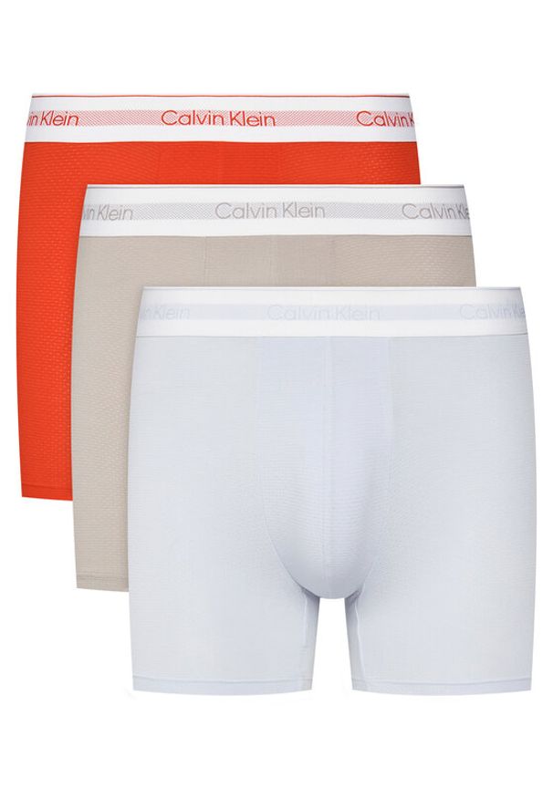 Calvin Klein Underwear Komplet 3 par bokserek 000NB3954A Kolorowy. Wzór: kolorowy