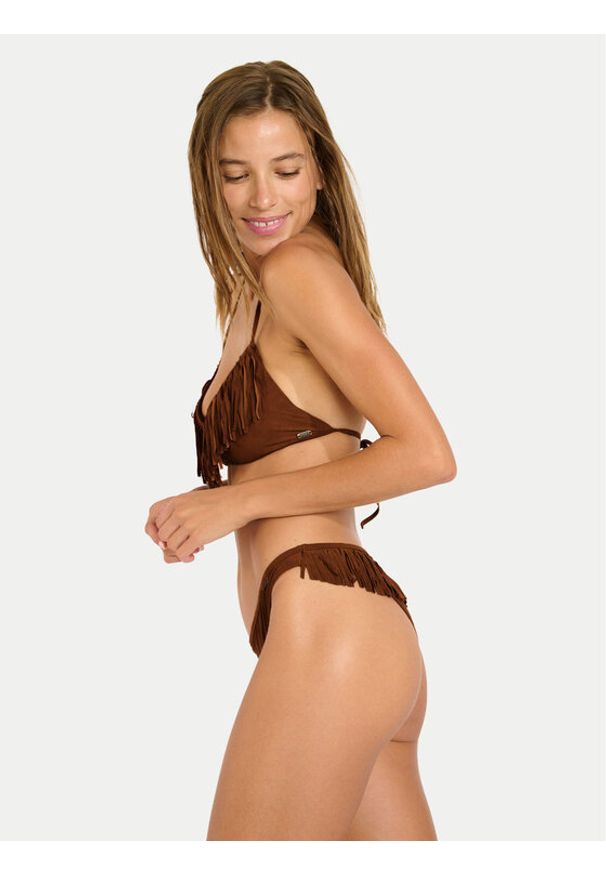 Banana Moon Góra od bikini Cowo Nevada MFD38 Brązowy. Kolor: brązowy. Materiał: syntetyk