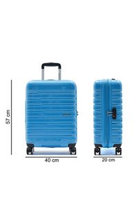 AMERICAN TOURISTER - American Tourister Walizka kabinowa Flashline Pop 151099-5653-1CNU Niebieski. Kolor: niebieski