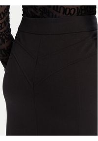 Versace Jeans Couture Spódnica ołówkowa 79HAE807 J0092 Czarny Slim Fit. Kolor: czarny. Materiał: syntetyk
