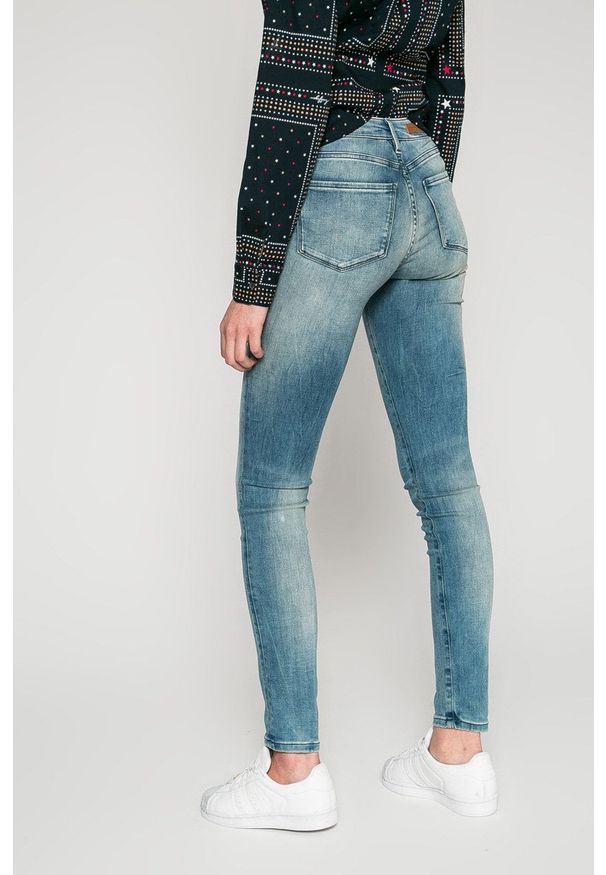 TOMMY HILFIGER - Tommy Hilfiger - Jeansy Como. Kolor: niebieski