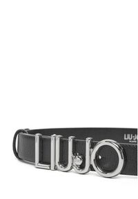 Liu Jo Pasek Damski Ecs Hips Belt 3Cm AA5234 E0054 Czarny. Kolor: czarny. Materiał: skóra