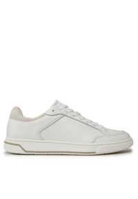 Calvin Klein Sneakersy Low Top Lace Up Lth HM0HM01455 Biały. Kolor: biały #1