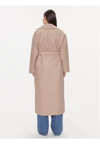 only - ONLY Płaszcz przejściowy 15292812 Beżowy Regular Fit. Kolor: beżowy. Materiał: syntetyk #4